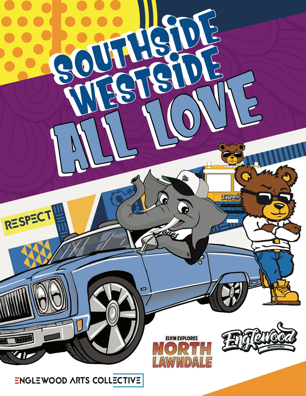 Southside Westside ALL LOVE Coloring Book