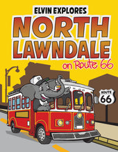 Load image into Gallery viewer, Elvin Explores North Lawndale on Route 66 (vol. 5)  Coloring Book

