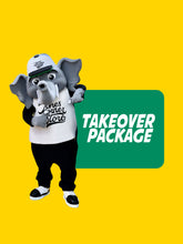 Load image into Gallery viewer, Book Elvin Mascot (3.5 hrs) "Takeover" Package
